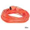 Verlängerungskabel 10 m IP44 Stromkabel Außen orange robust Produktbild-Vorschau 1