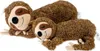 Karlie Hundespielzeug Faultier, Plüsch, Braun, 35x11x9 cm Produktbild-Vorschau 4