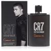 A product shot of Cristiano Ronaldo CR7 Game On Eau de Toilette for men, showing both the box and the bottle. Produktbild-Vorschau