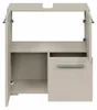 Badplaats Waschbeckenunterschrank Mars 60 x 30 cm Cashmere Produktbild-Vorschau 2