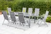 Merxx Gartenmöbel Set Taviano 9tlg., 8 Klappsessel, Produktbild-Vorschau 2
