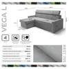 Ecksofa Vega L mit Schlaffunktion Zero-Wall Funktion Produktbild-Vorschau 4
