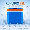 Elektrische Kühlbox 22L Coolbox Thermobox Picknick Camping Produktbild-Vorschau 2