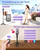 Auto-Tracking Handy Stativ mit Licht, 150cm 360° Selfie Produktbild-Vorschau 5