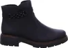 A black Rieker women's winter boot with a chain detail on a strap. Produktbild-Vorschau