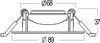 3er Set 4.8W LED Einbauspot Einbaustrahler Einbauleuchte Produktbild-Vorschau 6