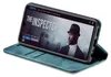 A smartphone in a flip case, displaying a movie poster on its screen. Produktbild-Vorschau