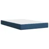 Design Boxspringbett mit Matratze Blau 120x200 cm Stoff, Produktbild-Vorschau 11