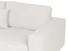 BELIANI Ecksofa Cremeweiß Stoff L-förmig 4-Sitzer Sofa mit Produktbild-Vorschau 7