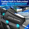 Nextcover Rahmentasche Fahrrad mit Handytasche I Fahrrad Produktbild-Vorschau 3