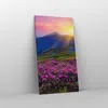 Bild auf Leinwand - Leinwandbild - Wiese Berge Landschaft - Produktbild-Vorschau 4