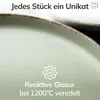 PURE LIVING Geschirrset Rustic aus Steingut, 24-tlg., für 6 Produktbild-Vorschau 7
