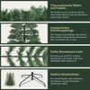 Salcar 240 cm Künstlicher Weihnachtsbaum mit Beleuchtung, 2 Produktbild-Vorschau 5