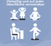 EVEREST FITNESS Balancekissen - Luftkissen mit 33 cm Produktbild-Vorschau 6