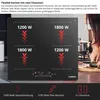 A person is using an induction cooktop. Produktbild-Vorschau