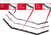 Guidon en acier Dragbar Medium, acier chromé Voir les images du produit 2