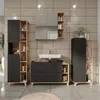 Spiegelschrank Vicco Karen Sonoma 80 x 75 cm, Model 54693 Produktbild-Vorschau 6