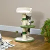 PawHut Kratzbaum Klein 64 cm Runder Katzenbaum mit Produktbild-Vorschau 2