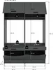 Waschmaschinenschrank Set Free 4 | anthrazit | 2-teilig Produktbild-Vorschau 7