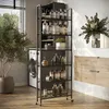 Rollregal Vicco Rolivo Schwarz 58 x 15 cm mit 6 Fächern, Produktbild-Vorschau 7