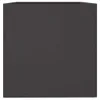Pflanzkübel Schwarz 62x40x39 cm Kaltgewalzter Stahl 841595 Produktbild-Vorschau 6
