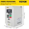 Przetwornica częstotliwości VEVOR 220 V, 3 kW, 4 KM, Podgląd zdjęcia produktu 7