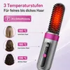 Kabellose Glättbürste, 3-in-1 Haarstyler mit Produktbild-Vorschau 3