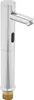 A chrome-plated automatic faucet with a sensor. Produktbild-Vorschau