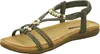 living UPDATED Damen-Sandalette Khaki-Grün, Farbe:grün, EU Produktbild-Vorschau 1