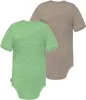 normani 2er Set Baby Merino Body Kurzarm Produktbild-Vorschau 2