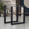 Piètement de table 30x43cm Pieds de meuble noir Pieds de Voir les images du produit 1