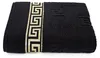 Luxus Medusa Badetuch 100x150 cm - Schwarz - feinste Produktbild-Vorschau 1