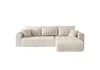 A beige sectional sofa with multiple cushions, shown against a white background. Voir les images du produit
