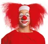 Clown Halloween Party Costume Accessorio Parrucca Colorata Anteprima dell’immagine prodotto 4