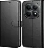 Hülle für Xiaomi POCO M8 5G - Schwarze Brieftasche Klappe Produktbild-Vorschau 1