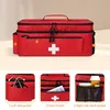 Reiseapotheke Tasche, Erste Hilfe Tasche Leer,Tragebare Produktbild-Vorschau 5