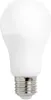 A white LED light bulb with a silver screw base is shown against a white background. Produktbild-Vorschau