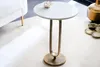 riess-ambiente Runder Beistelltisch ELEGANCE 60cm weiß gold Produktbild-Vorschau 3