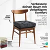 Sitzkissen Stuhlkissen Indoor & Outdoor 8er Set 42x42 cm - Produktbild-Vorschau 2