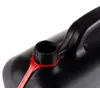 A close-up view of the opening and handle of a black plastic canister. Anteprima dell’immagine prodotto