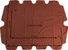 Hollywoodschaukel Dachbezug 200 x 145 cm Rotorange Produktbild-Vorschau 4