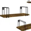 Mensola Vicco Fyrk Legno antico 3 parti, Model 49331 Anteprima dell’immagine prodotto 6