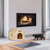 LEGWISK CASA IN LEGNO per cane gatto di piccola taglia 35 x Anteprima dell’immagine prodotto 5