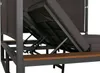 Aluminiowy leżak ogrodowy HWC-M63b, leżak typu daybed w Podgląd zdjęcia produktu 13