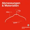 MAWA Trockenbügel, 20er-Set, rutschfest, 36 cm, Weiß, für Produktbild-Vorschau 5
