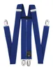 axy Herren Hosenträger 4 Stabile Clips H-Form 2,5cm Breit Produktbild-Vorschau 2