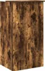 vidaXL Recepční stůl kouřový dub 55x50x103,5 cm materiál na Náhled obrázku produktu 7
