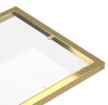 vidaXL Počítačový stolek Transparent 50x35x65 cm Tvrzené Náhled obrázku produktu 5