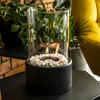 Biocaminetto Decorativo da Tavolo "Fiamma Dorata" in Anteprima dell’immagine prodotto 10