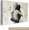MuchoWow© Leinwandbilder 120x80 cm - Motiv: Liebe, moderne Produktbild-Vorschau 1
